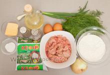 Пирог с мясом на кефире: пошаговый рецепт с фото
